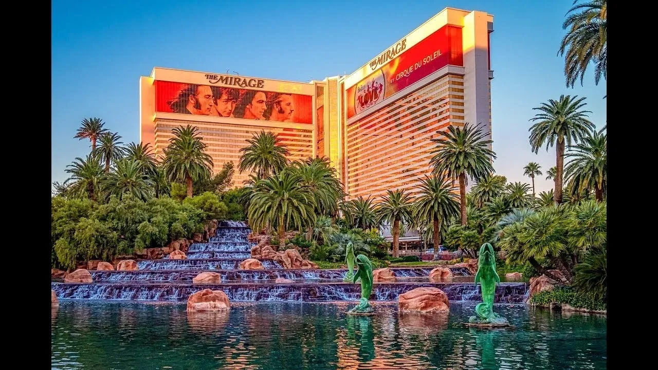 The Mirage Las Vegas building on a clear day